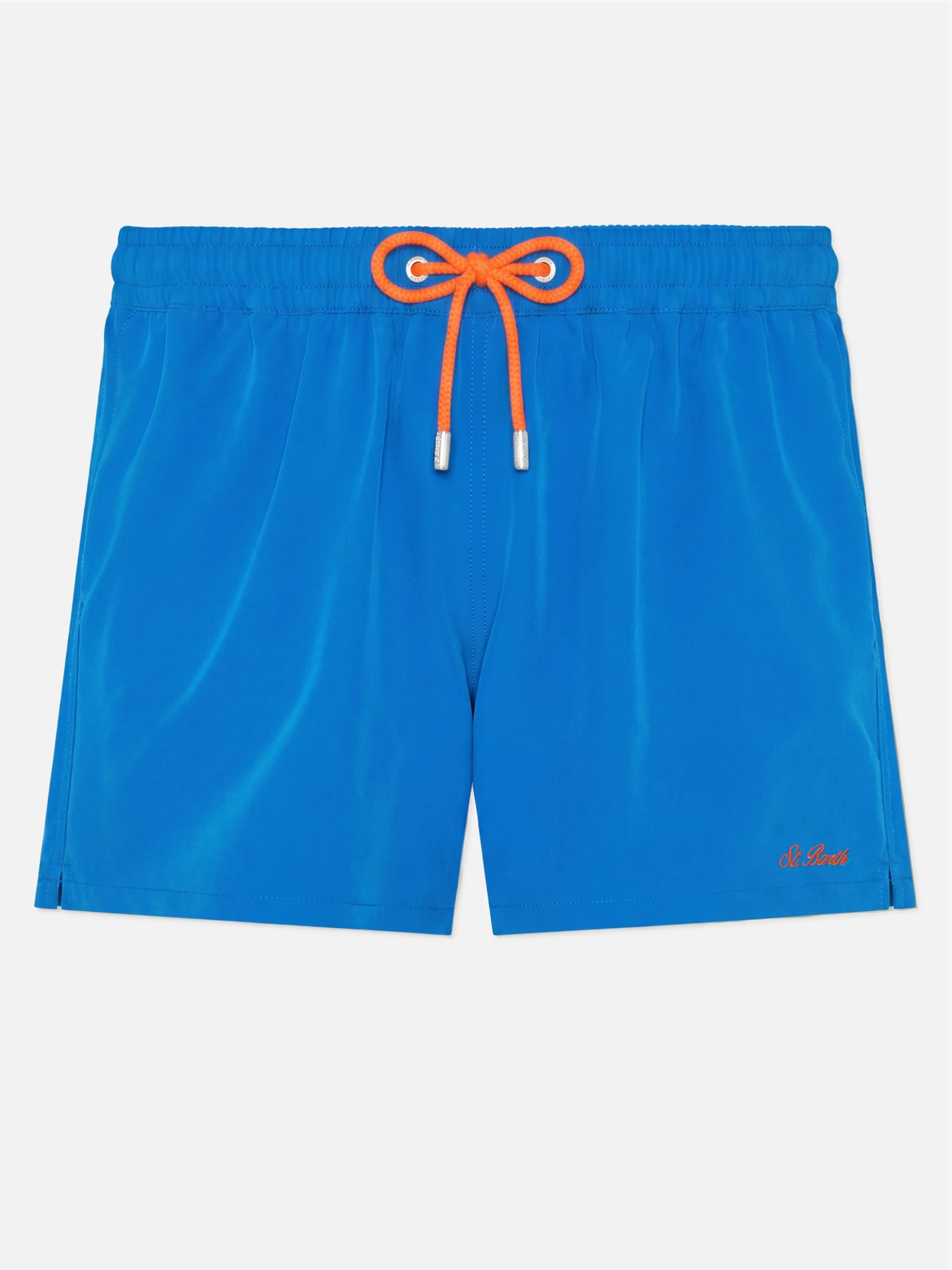Bluette Comfort swim shorts with St. Barth embroidery