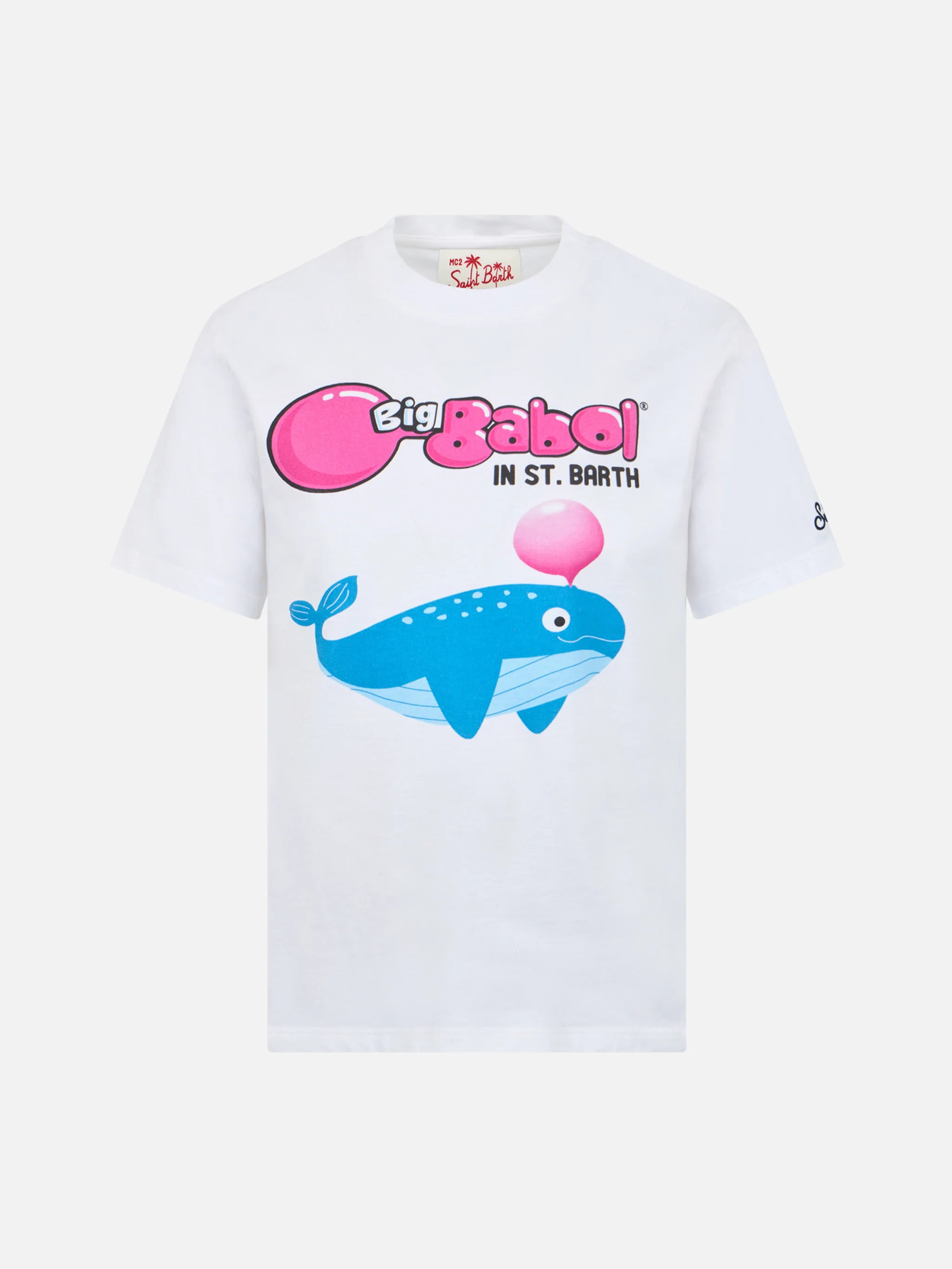 Boy t-shirt with Big Babol whale placed print | BIG BABOL SPECIAL EDITION