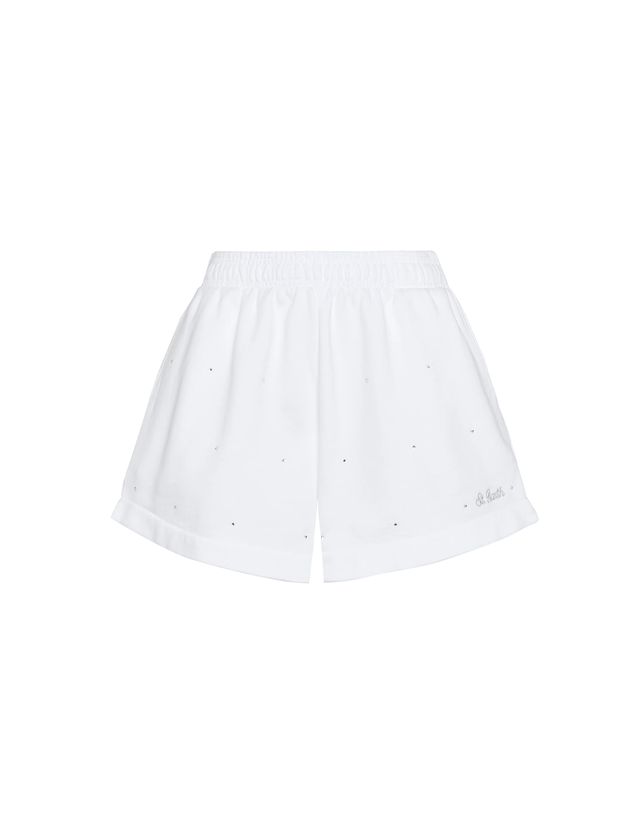 Cate light cotton shorts with rhinestones - Image 5