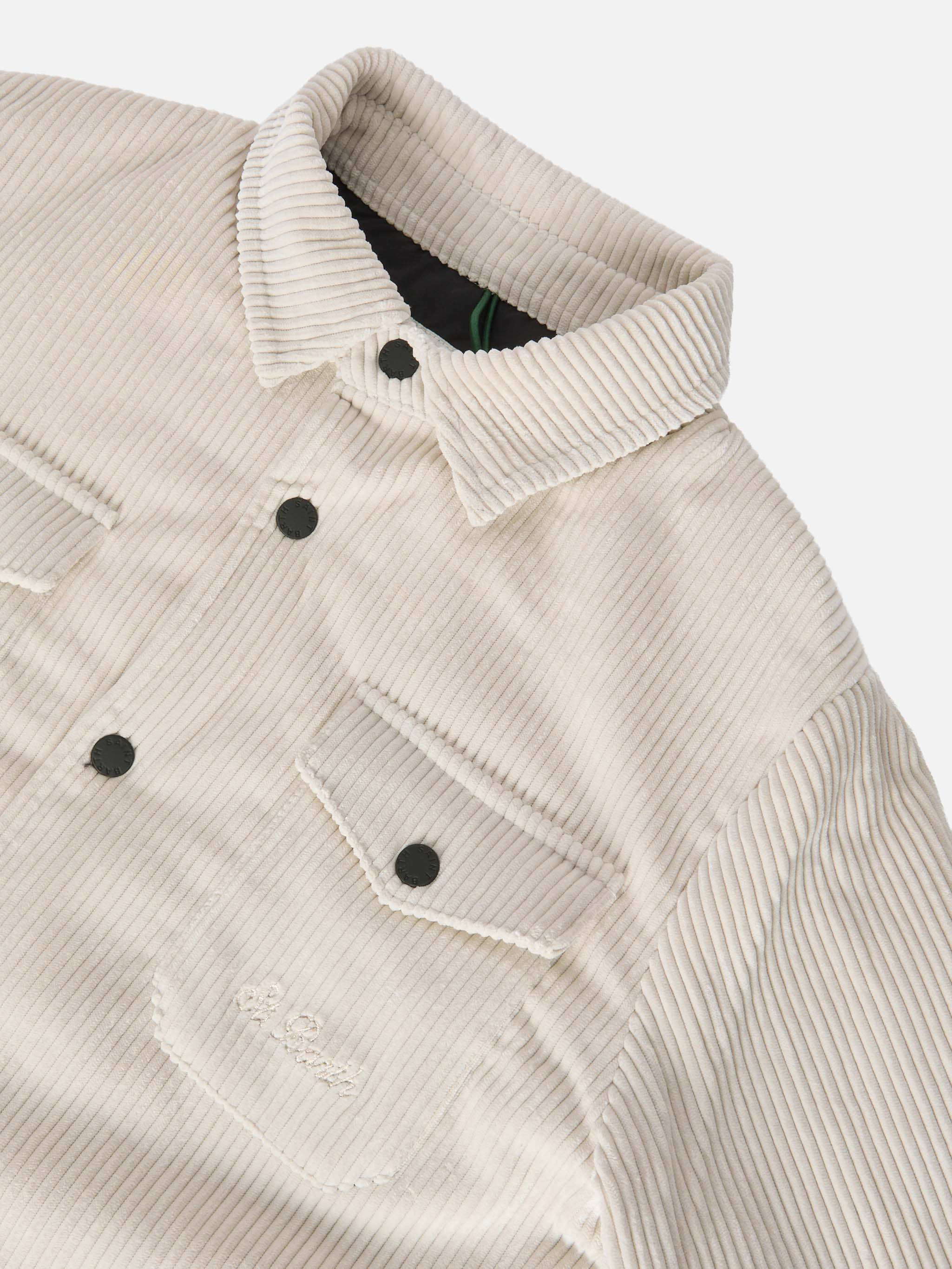 Chalet Jr padded corduroy shirt in ice - Image 2