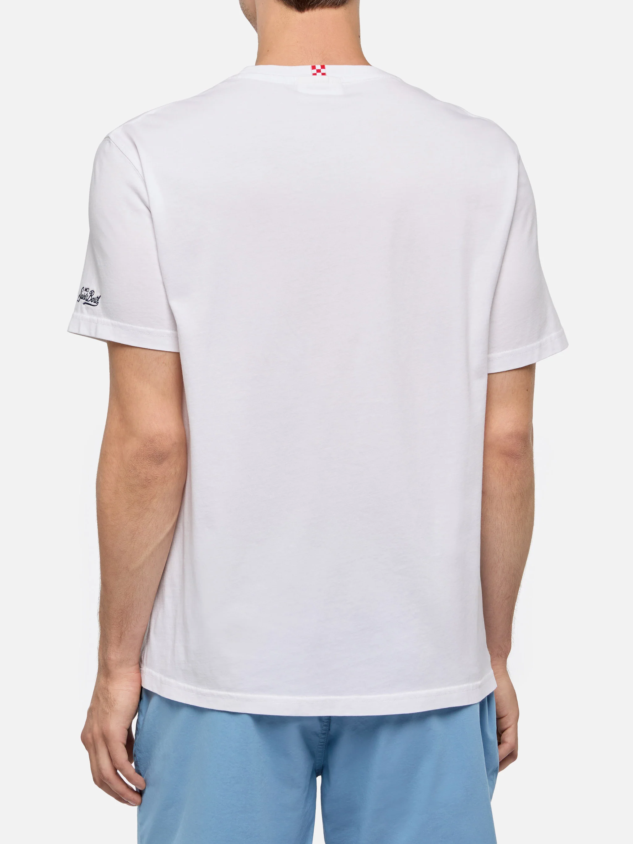 Portofino t-shirt with I am a GINtleman embroidery - Image 3