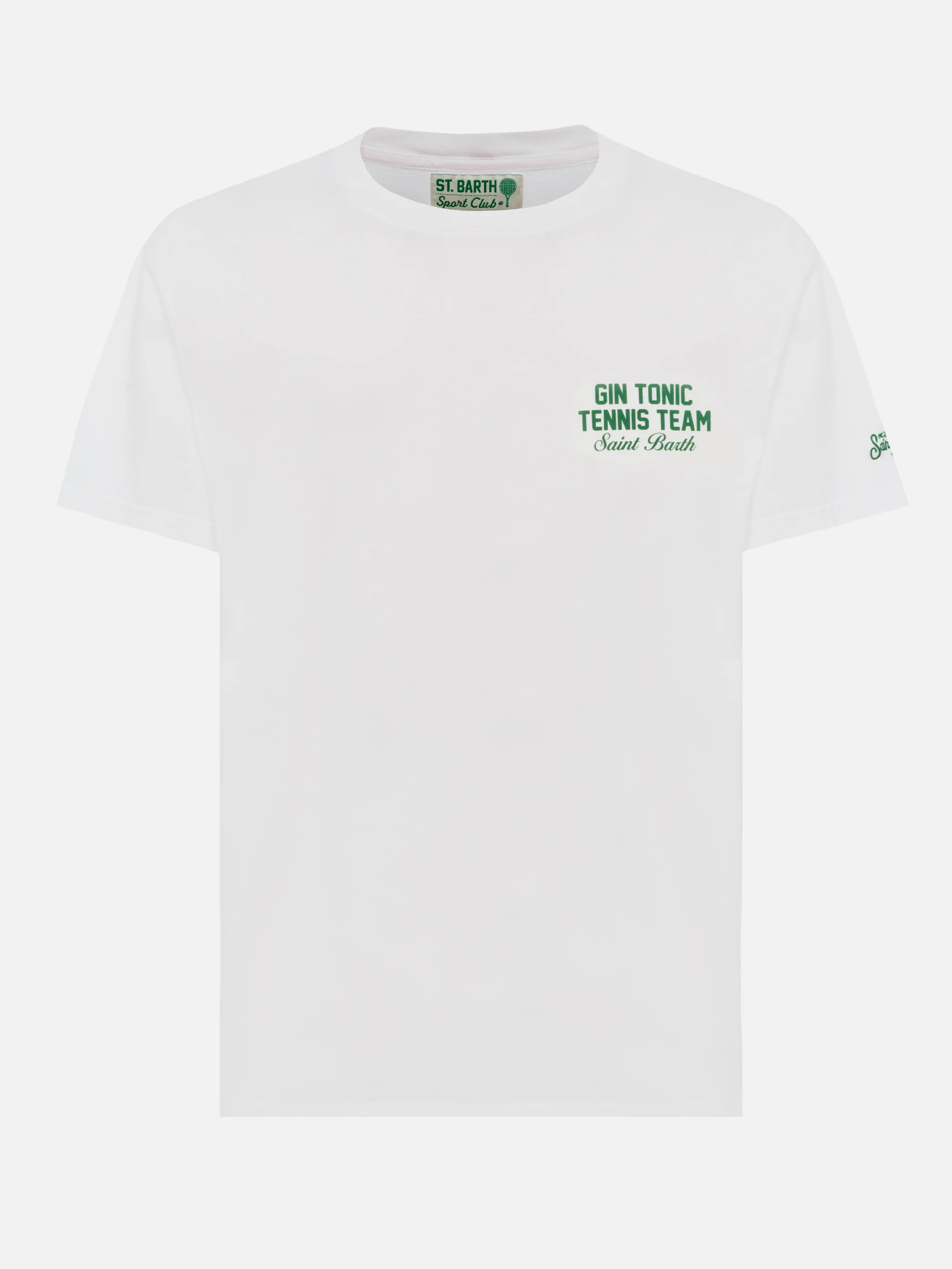T-shirt with gin tonic and sport print - Image 5