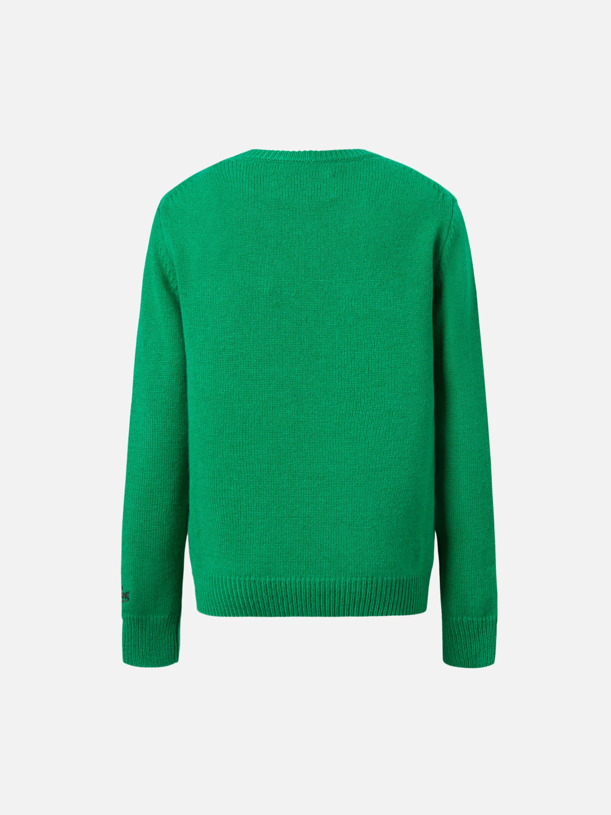Crewneck Douglas with Christmas dog jacquard - Image 4