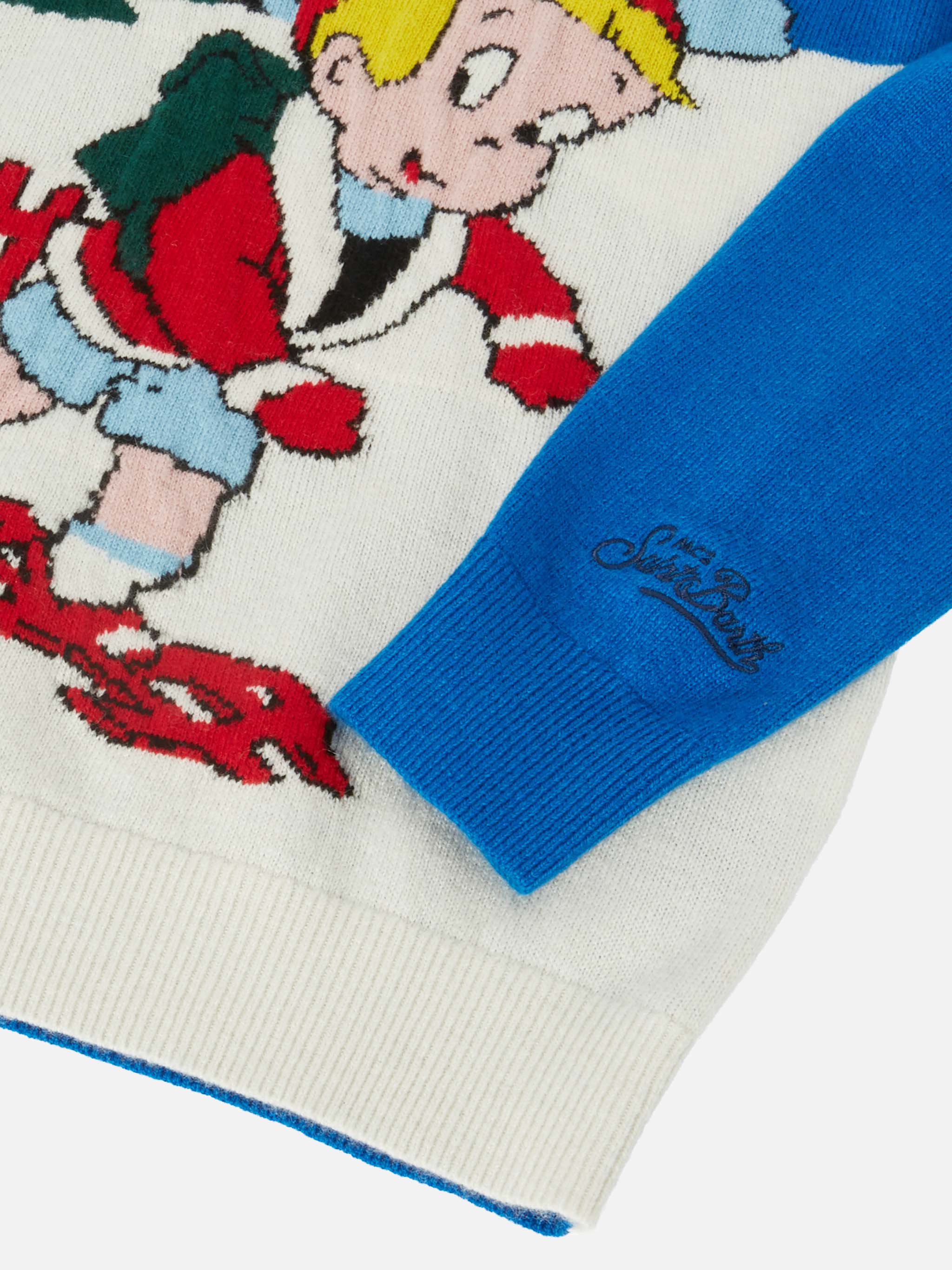 Crewneck Douglas with Richie Rich jacquard | RICHIE RICH SPECIAL EDITION - Image 4