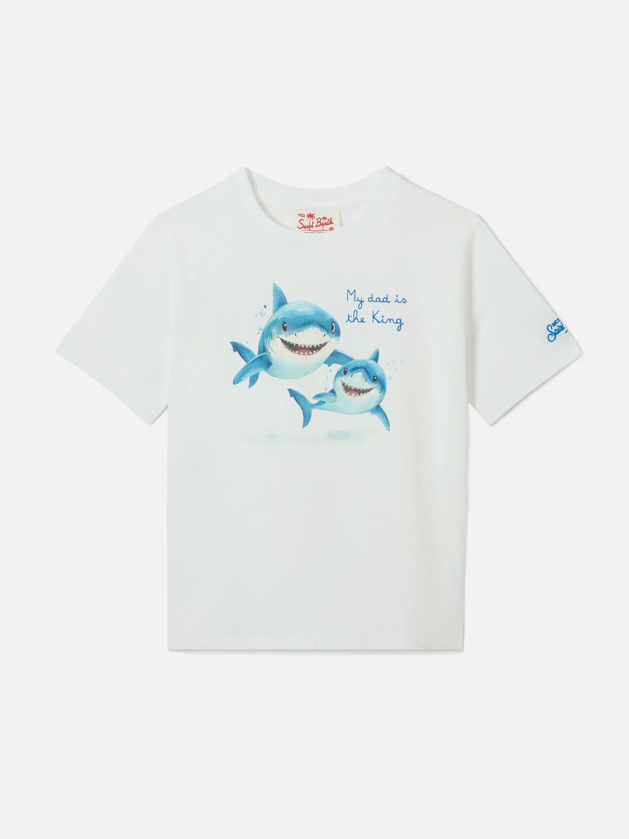 Denver Jr t-shirt with My Dad Is The King! embroidery