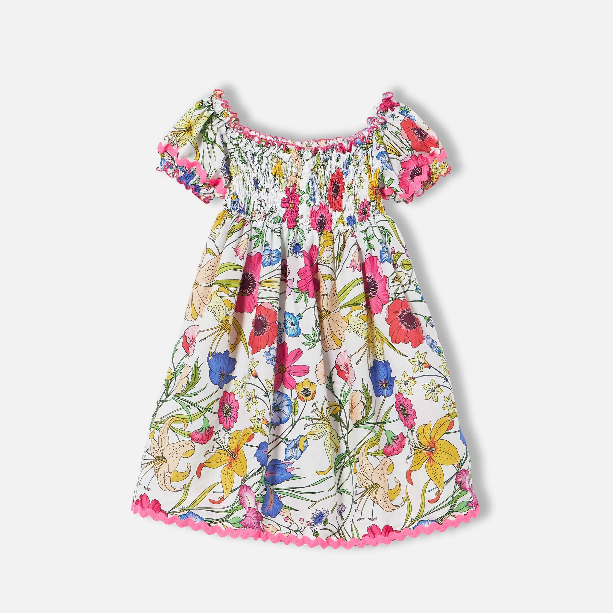 Girl dress flower print