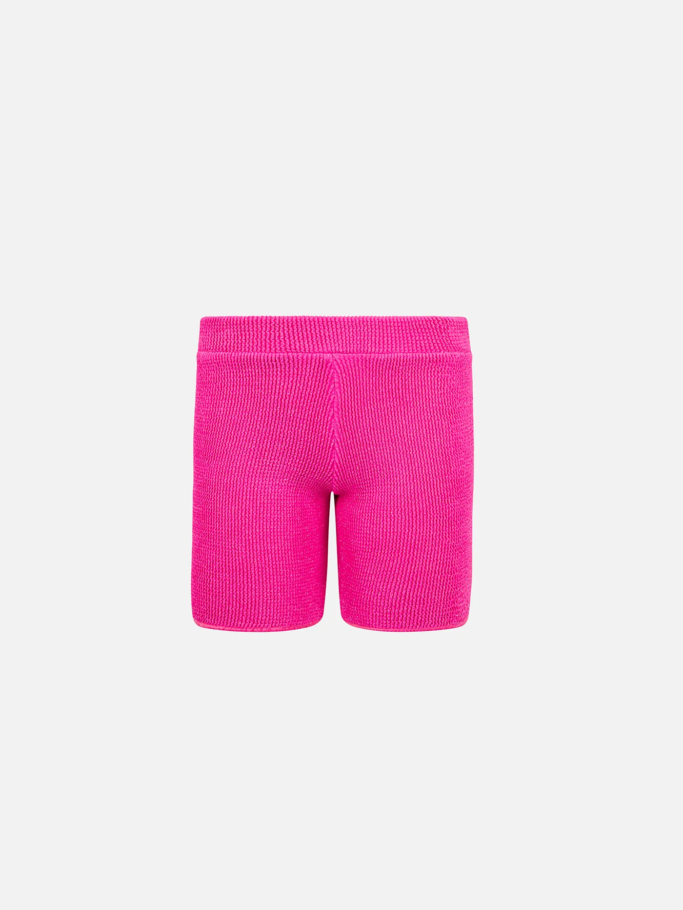 Girl pink crinkle shorts Kira W Jr