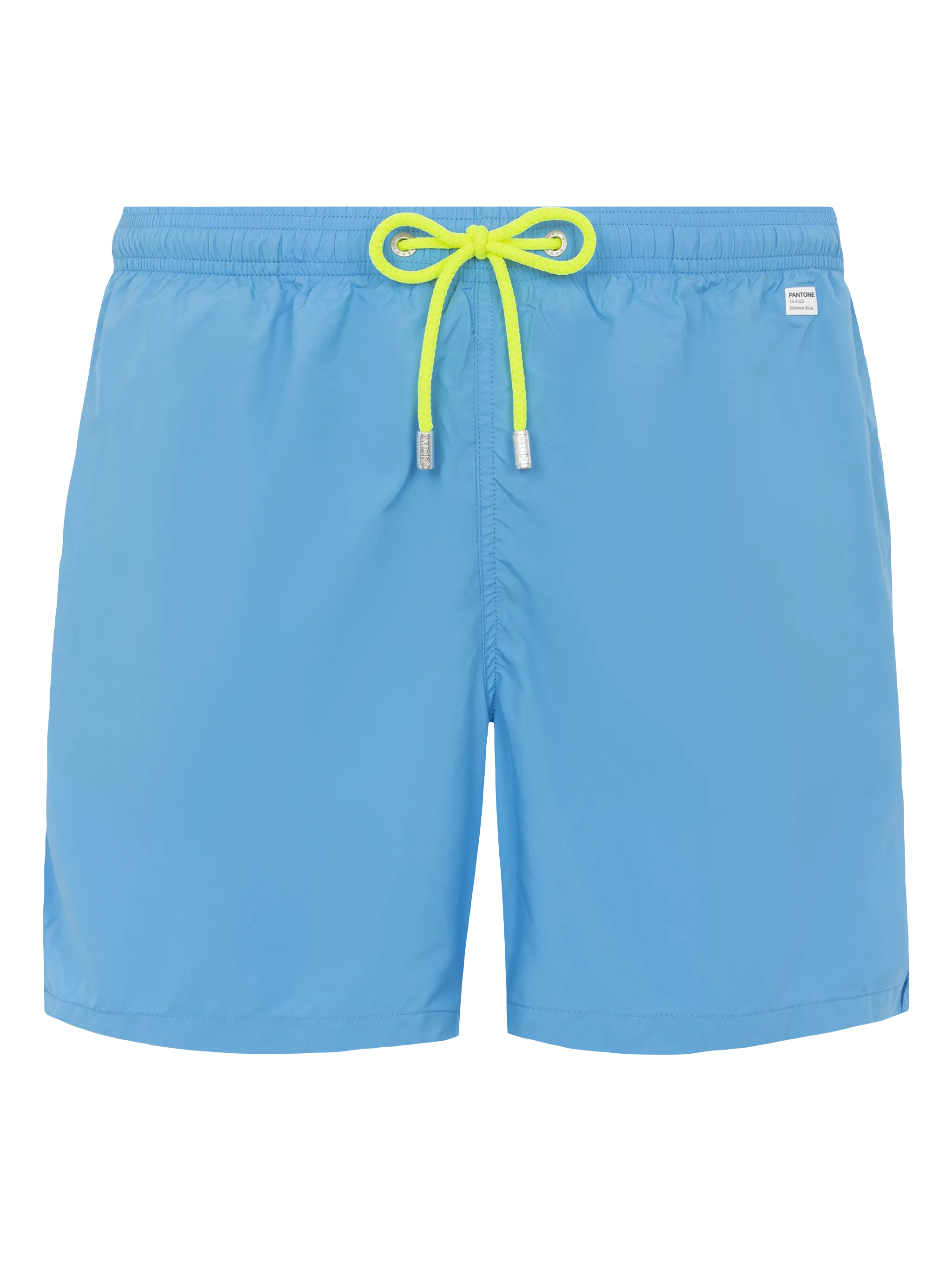 Lightweight fabric aqua blue swim shorts Lighting Pantone | PANTONE® SPECIAL EDITION