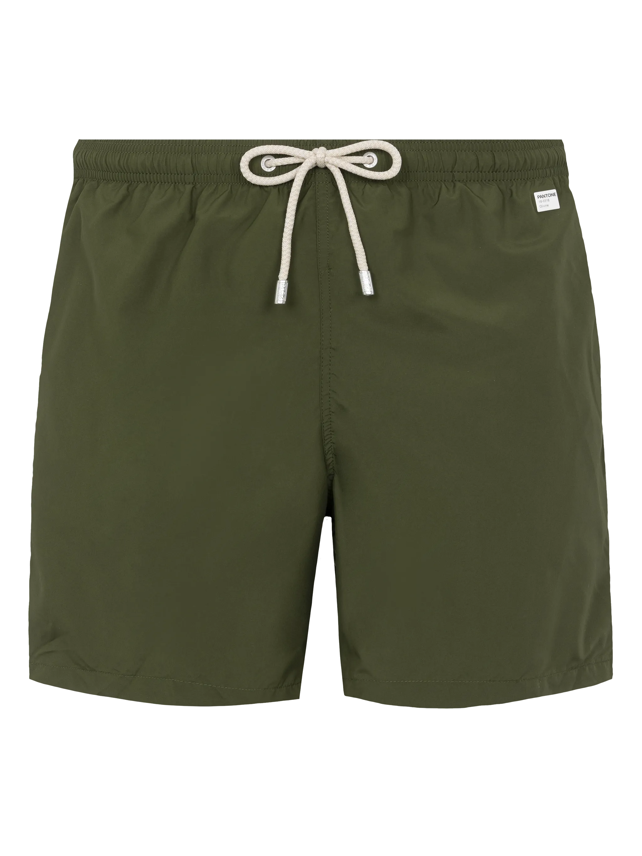 Lightweight fabric military green swim shorts Lighting Pantone | PANTONE® SPECIAL EDITION