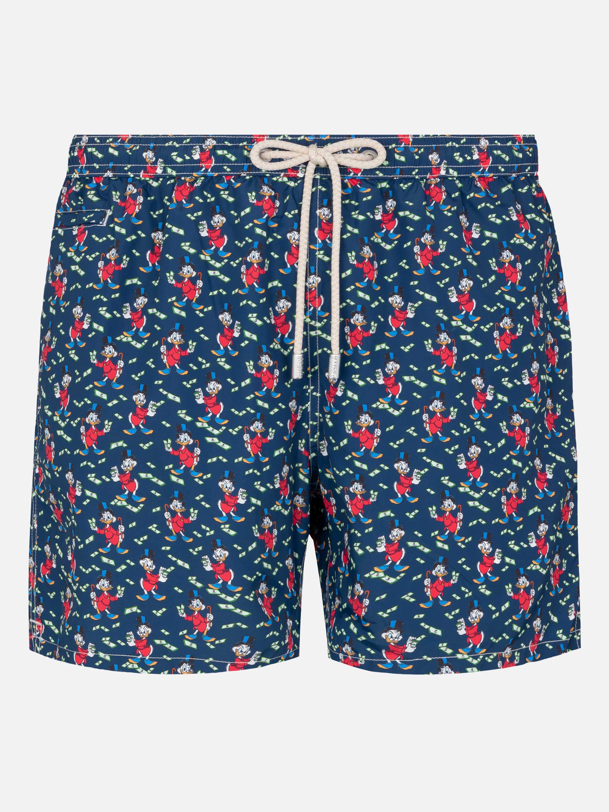 Lightweight fabric swim shorts Lighting with Scrooge print | DISNEY® SPECIAL EDITION
