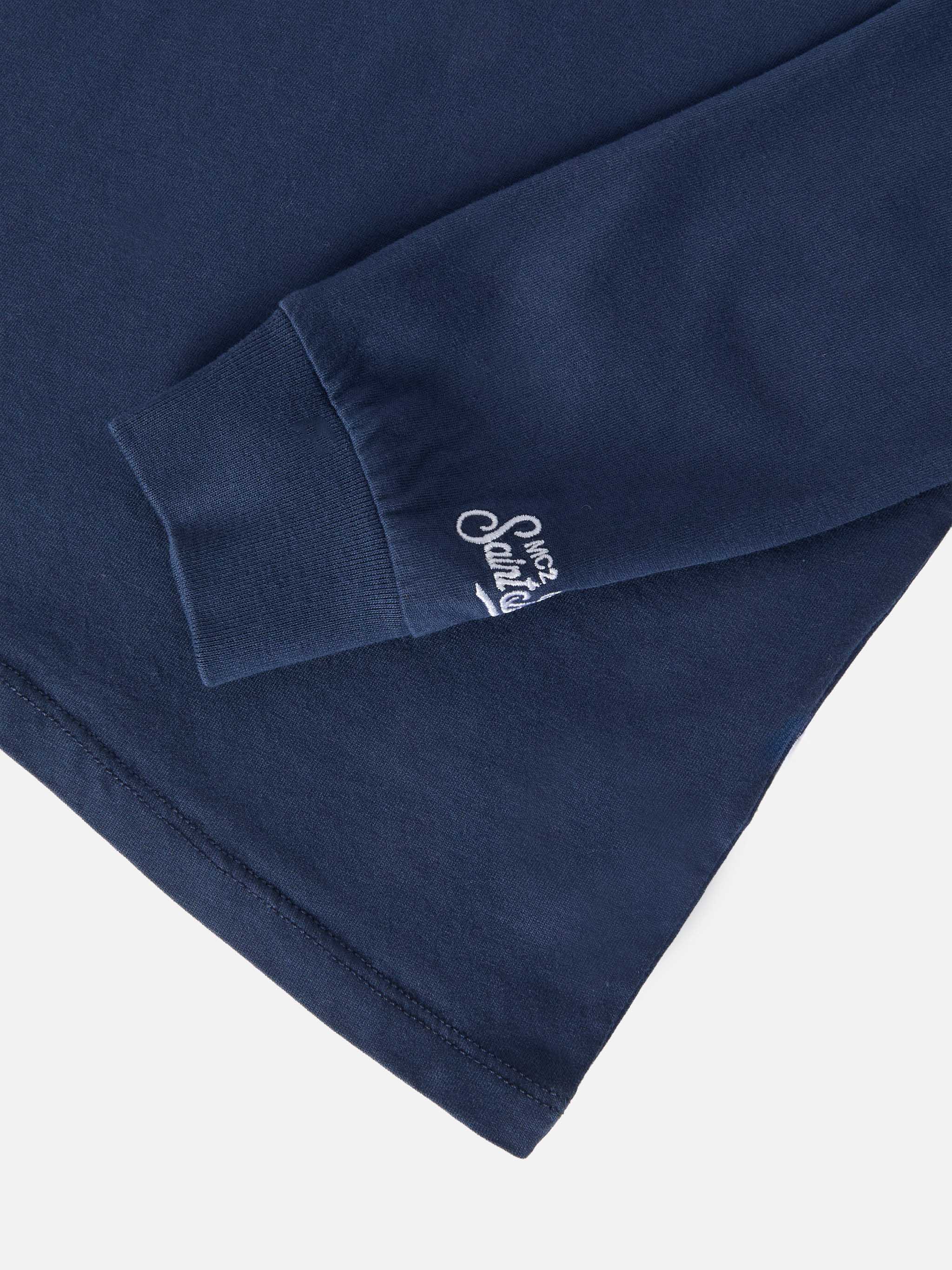 Luton Jr Warm blue t-shirt Snoopy print | Special edition - Image 4