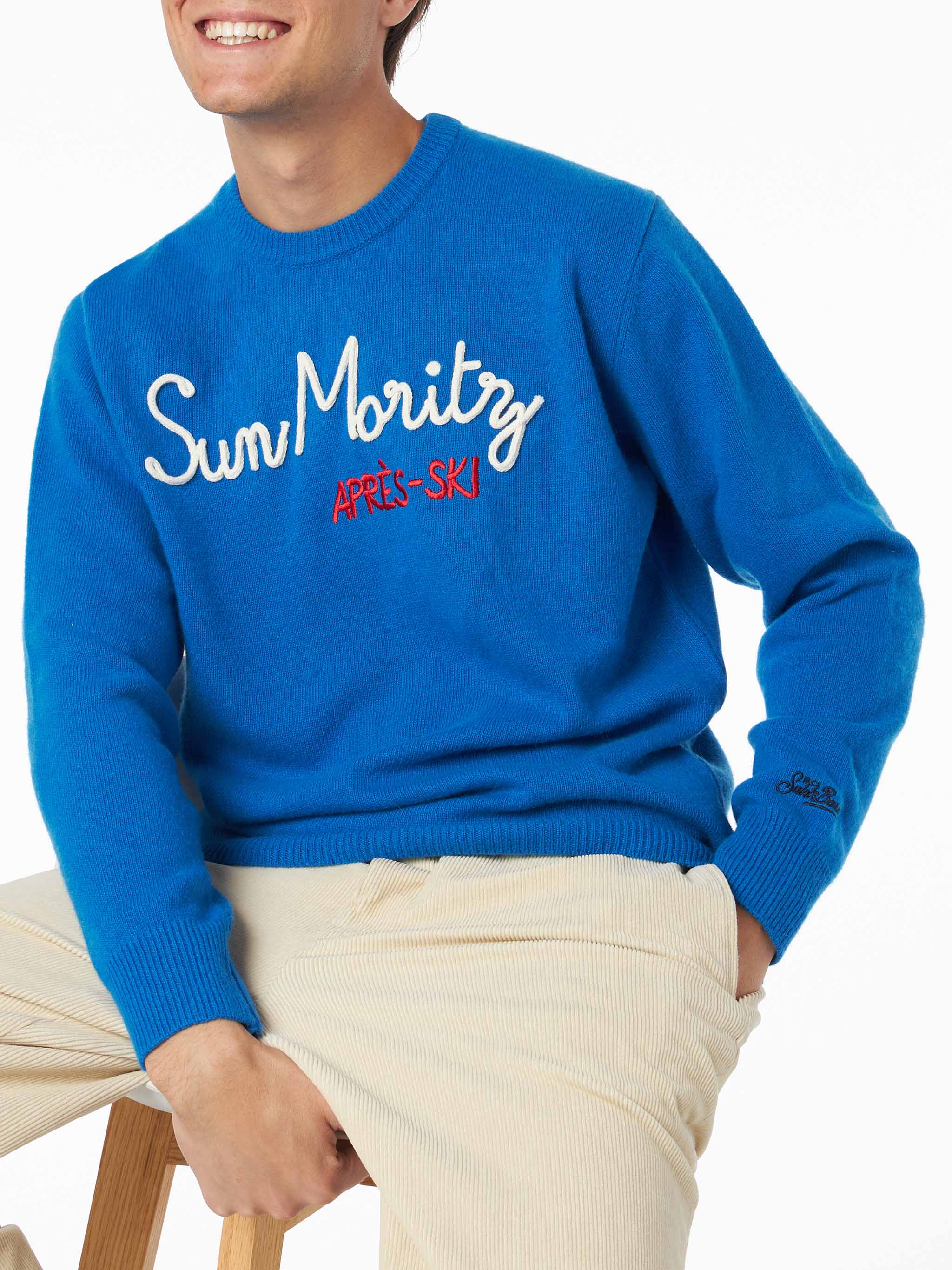 Heron bluette St. Moritz Après Ski sweater