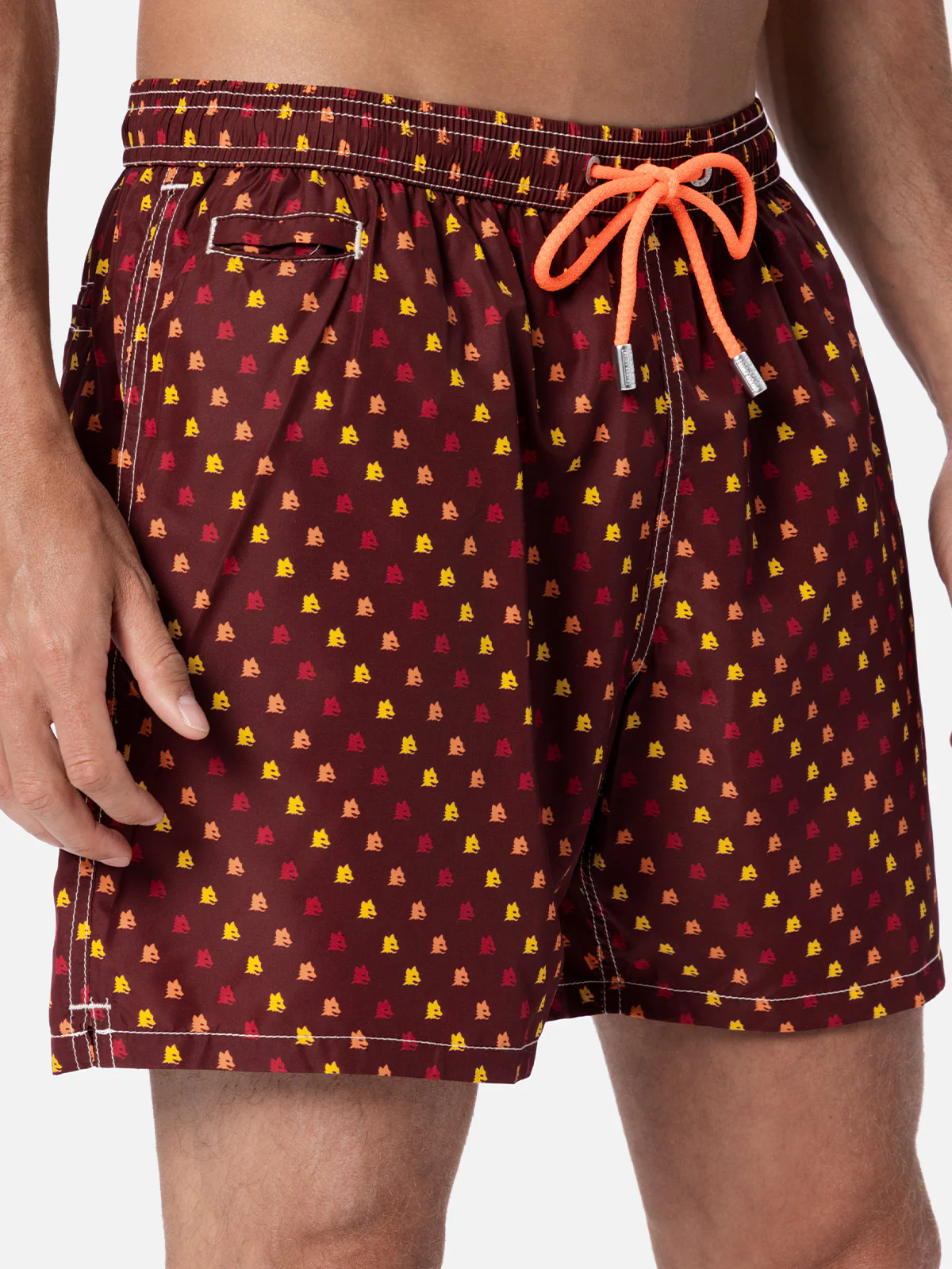 Lighting Micro Fantasy swim shorts with Roma print | Special Edition - Image 4