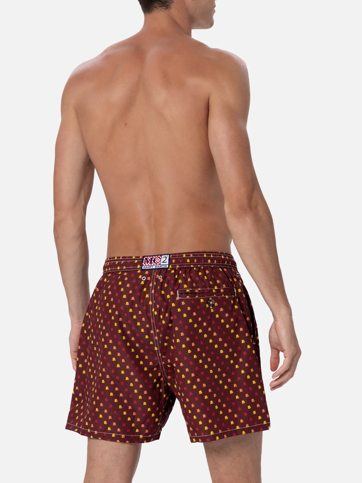 Lighting Micro Fantasy swim shorts with Roma print | Special Edition - Image 5