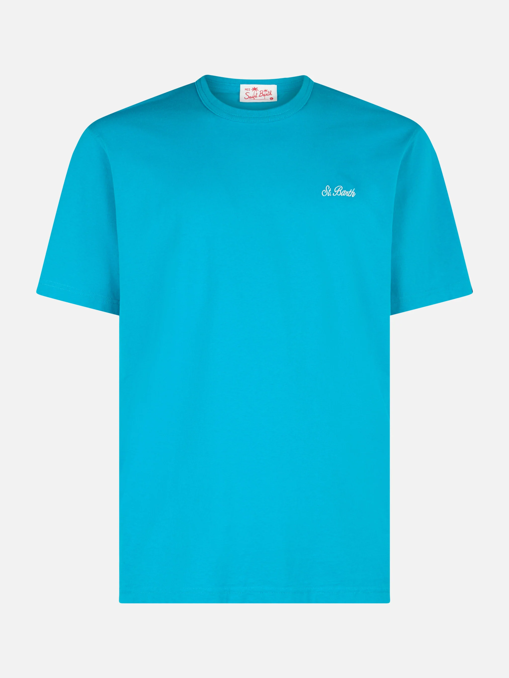 Dover teal cotton t-shirt