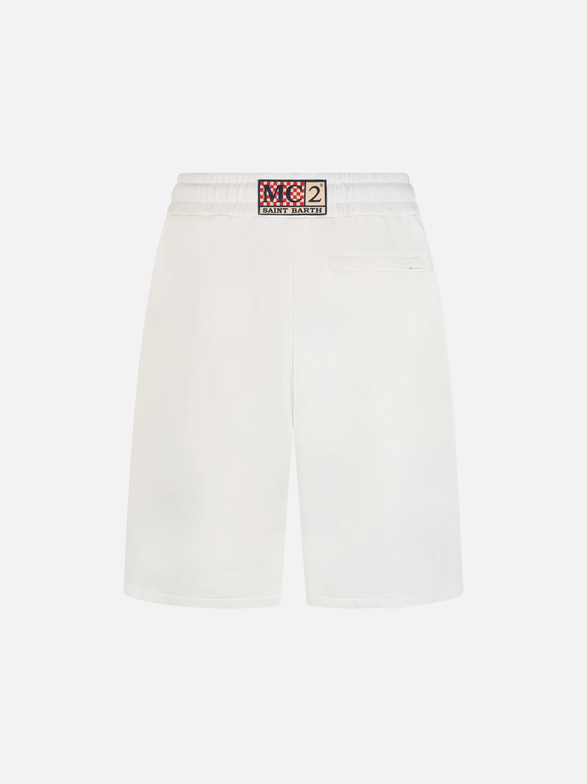 Randle white cotton bermuda shorts - Image 5