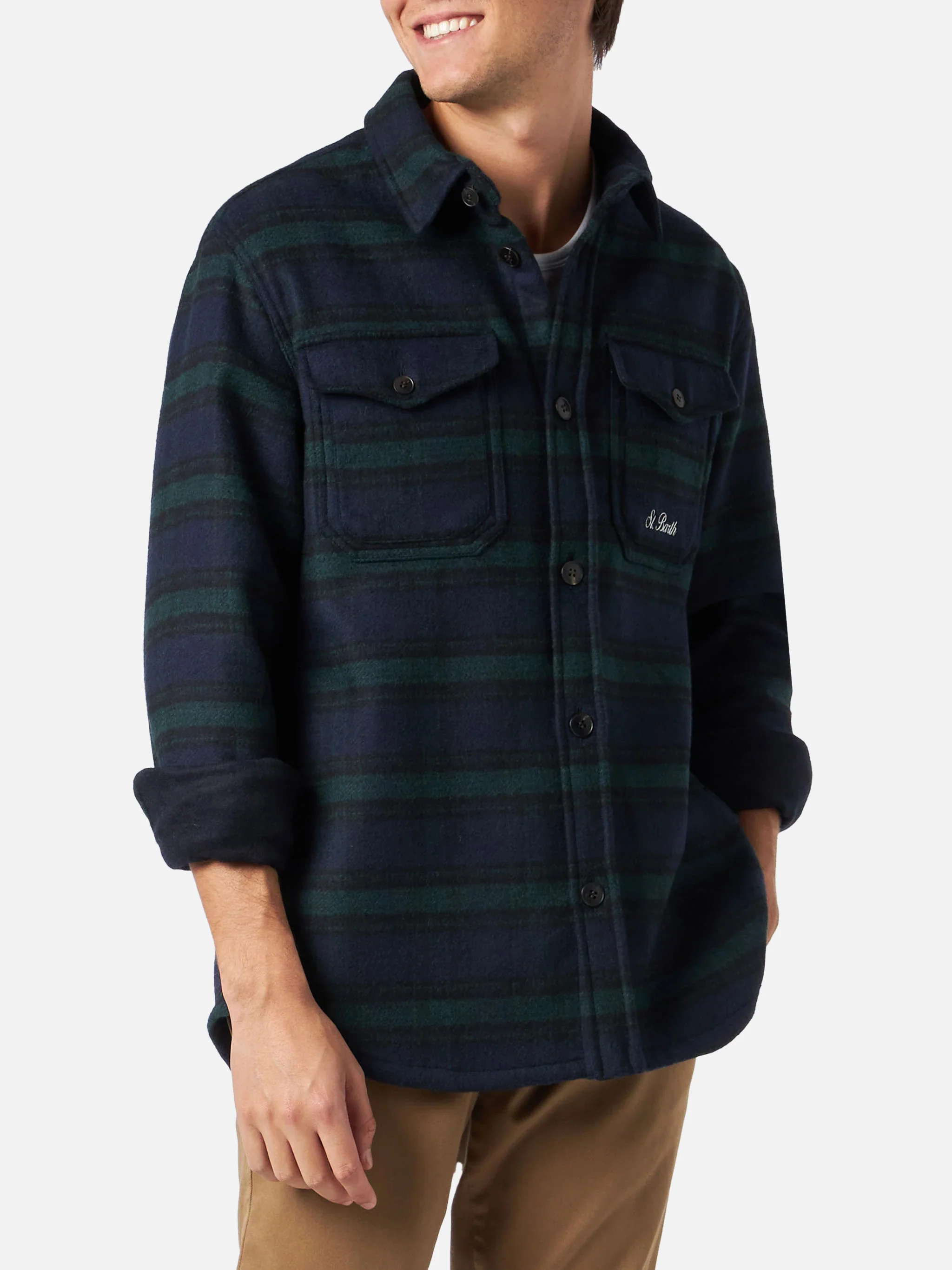 Burton tartan overshirt