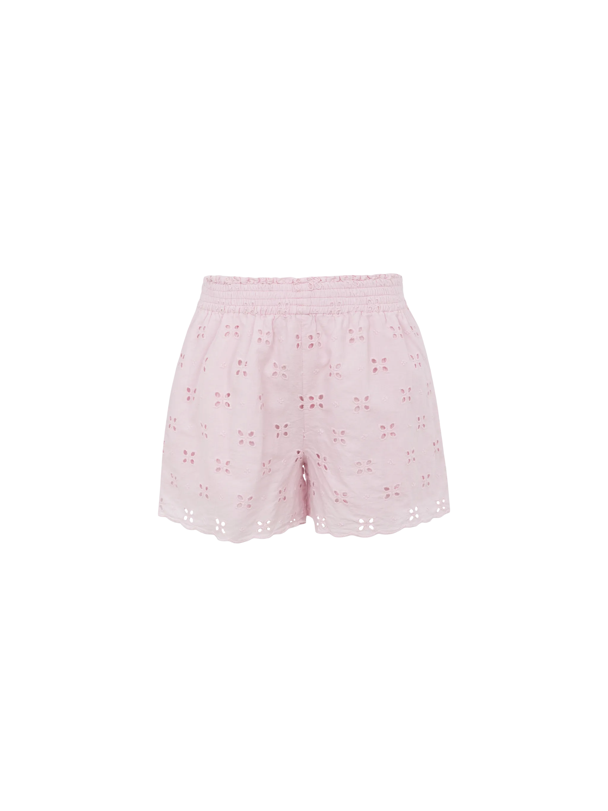 Meave Jr Sangallo cotton pull-up shorts