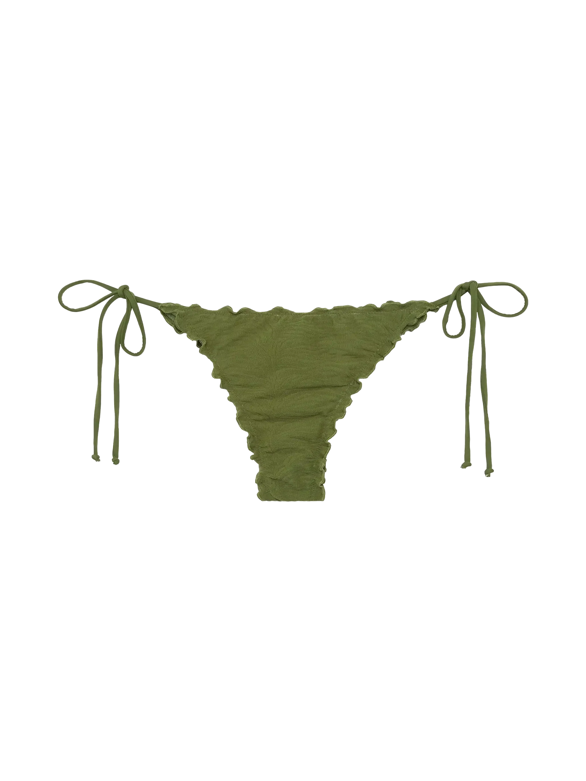 Miami zebra embossed cheeky swim briefs