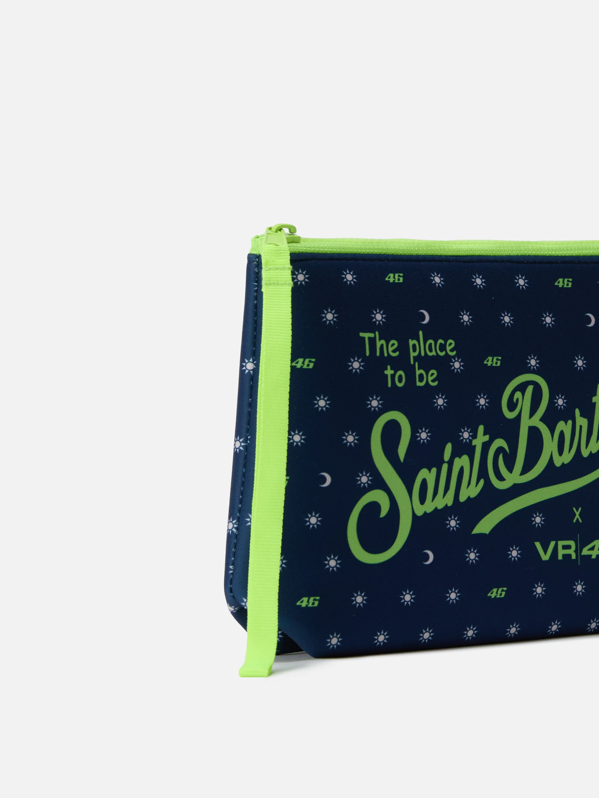 Navy Aline scuba pouch with VR46 Limited Edition print | VR46 SPECIAL EDITION - Image 2