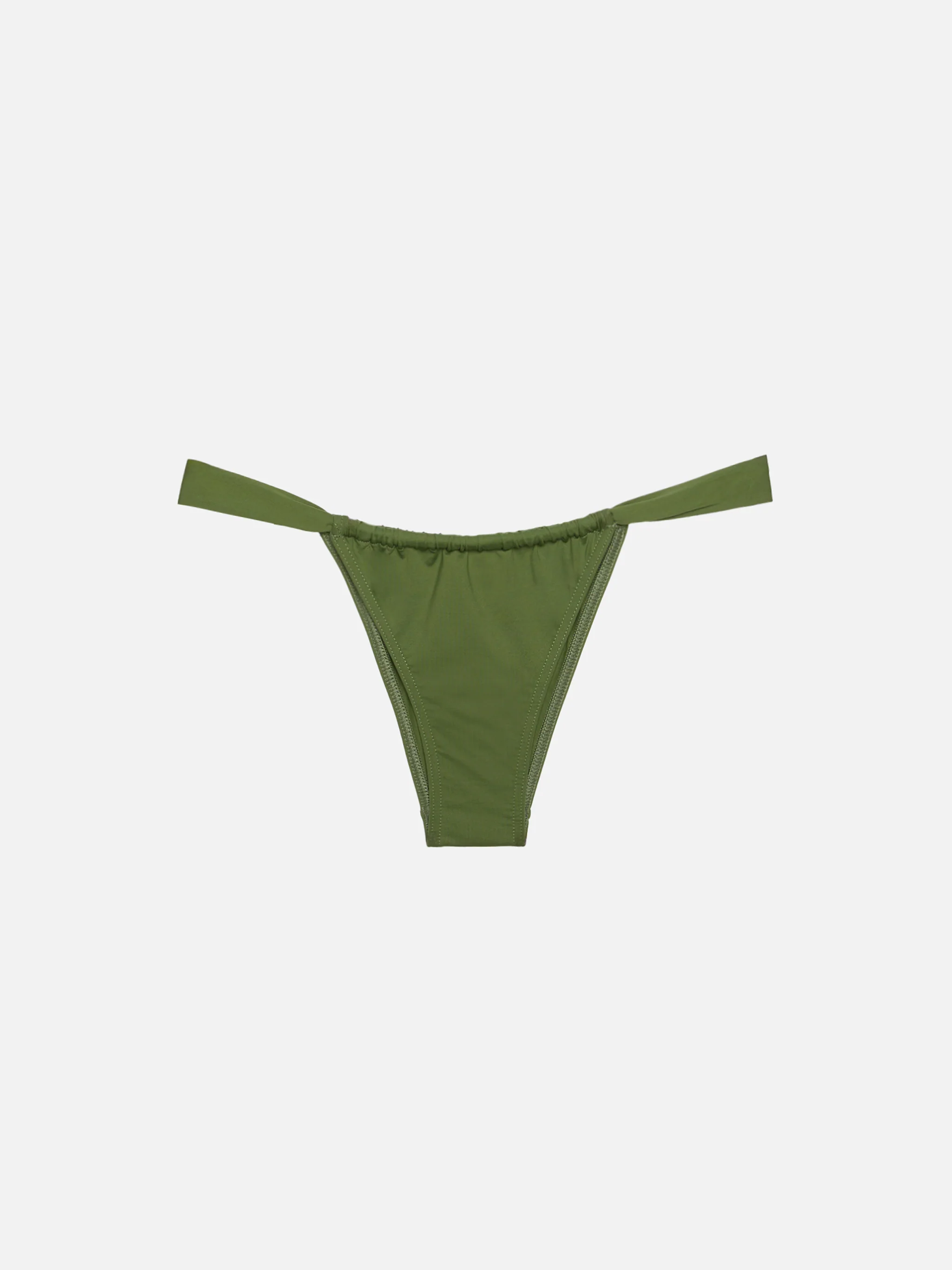 Noelle military green cheekiest swim briefs