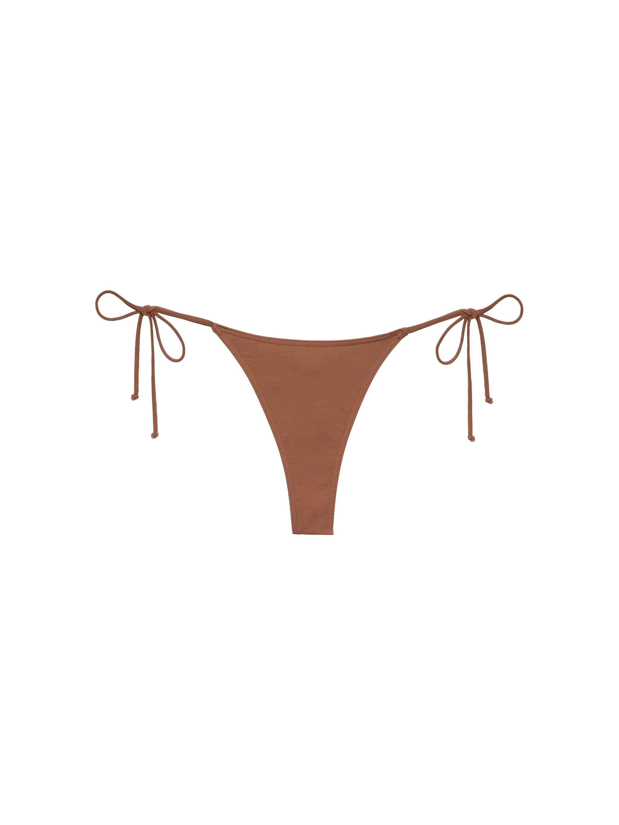 Norah brown cheeky swim briefs