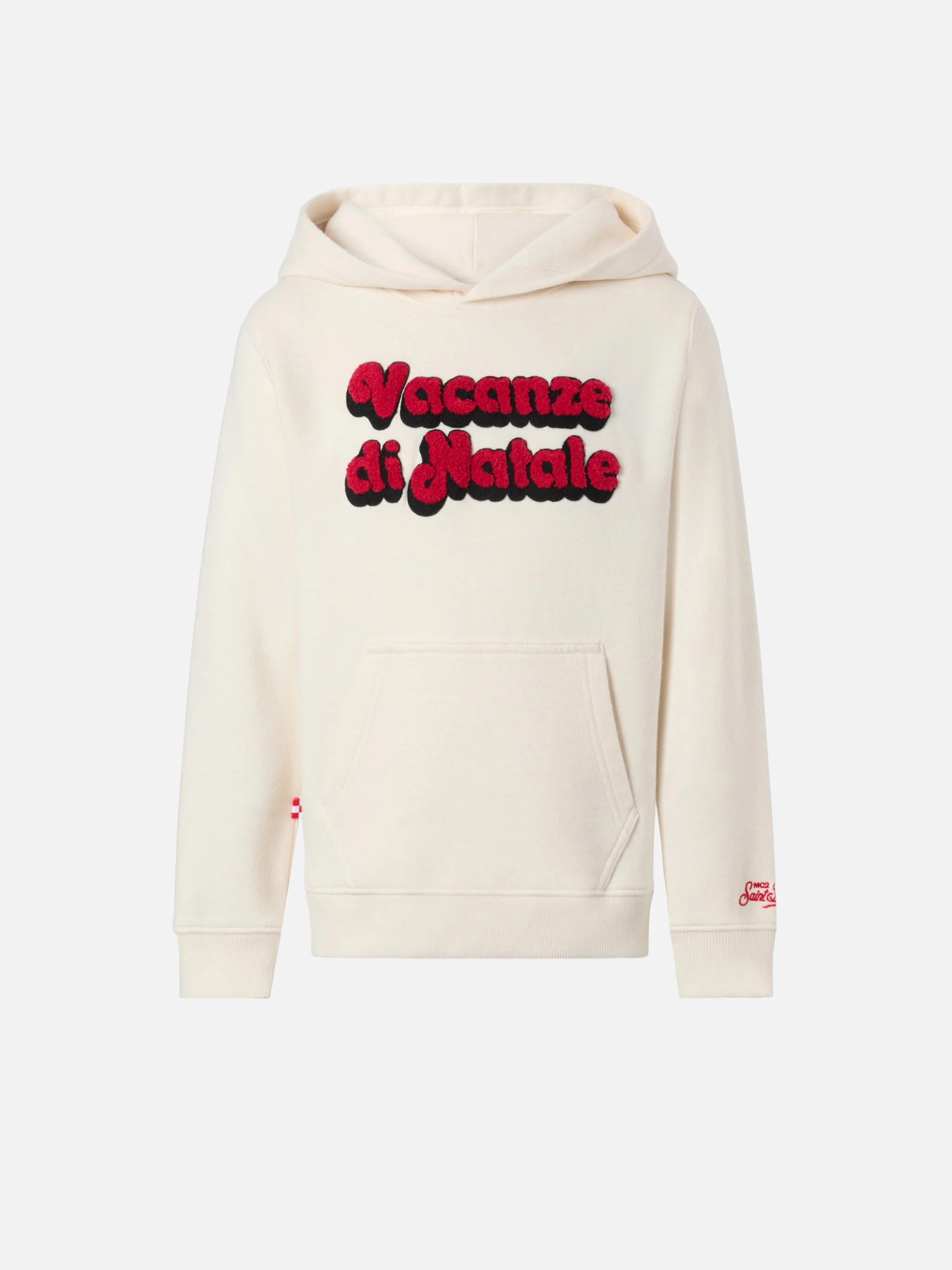 Oliver hooded sweatshirt with Vacanze di Natale print | VACANZE DI NATALE SPECIAL EDITION