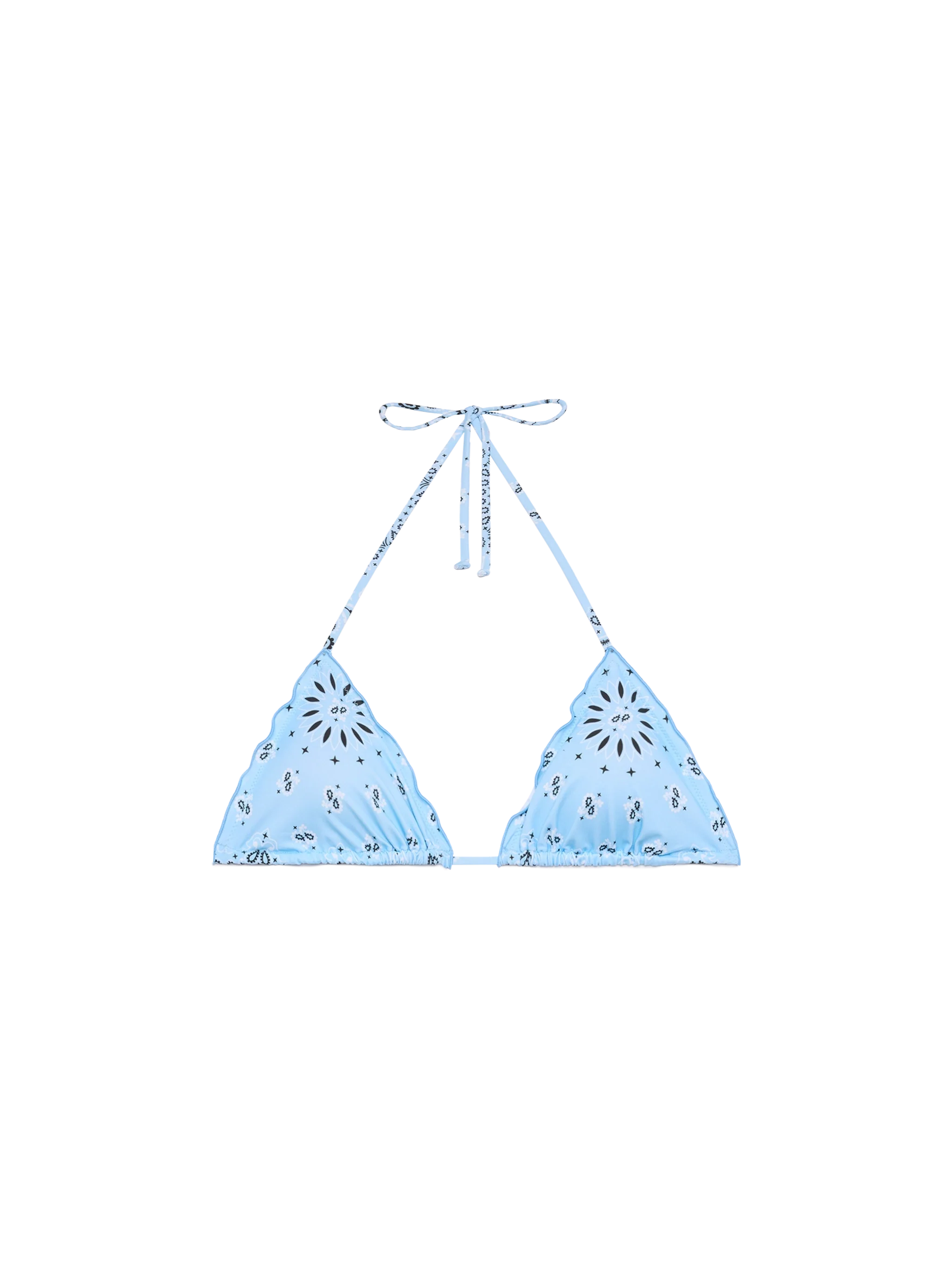 Sagittarius classic triangle top with bandana print