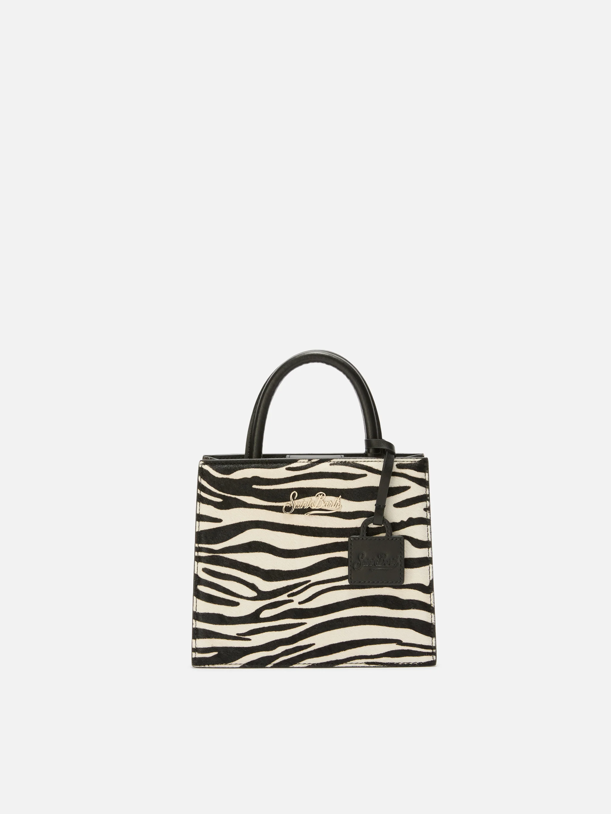 Shop Bag Mini zebra print bag