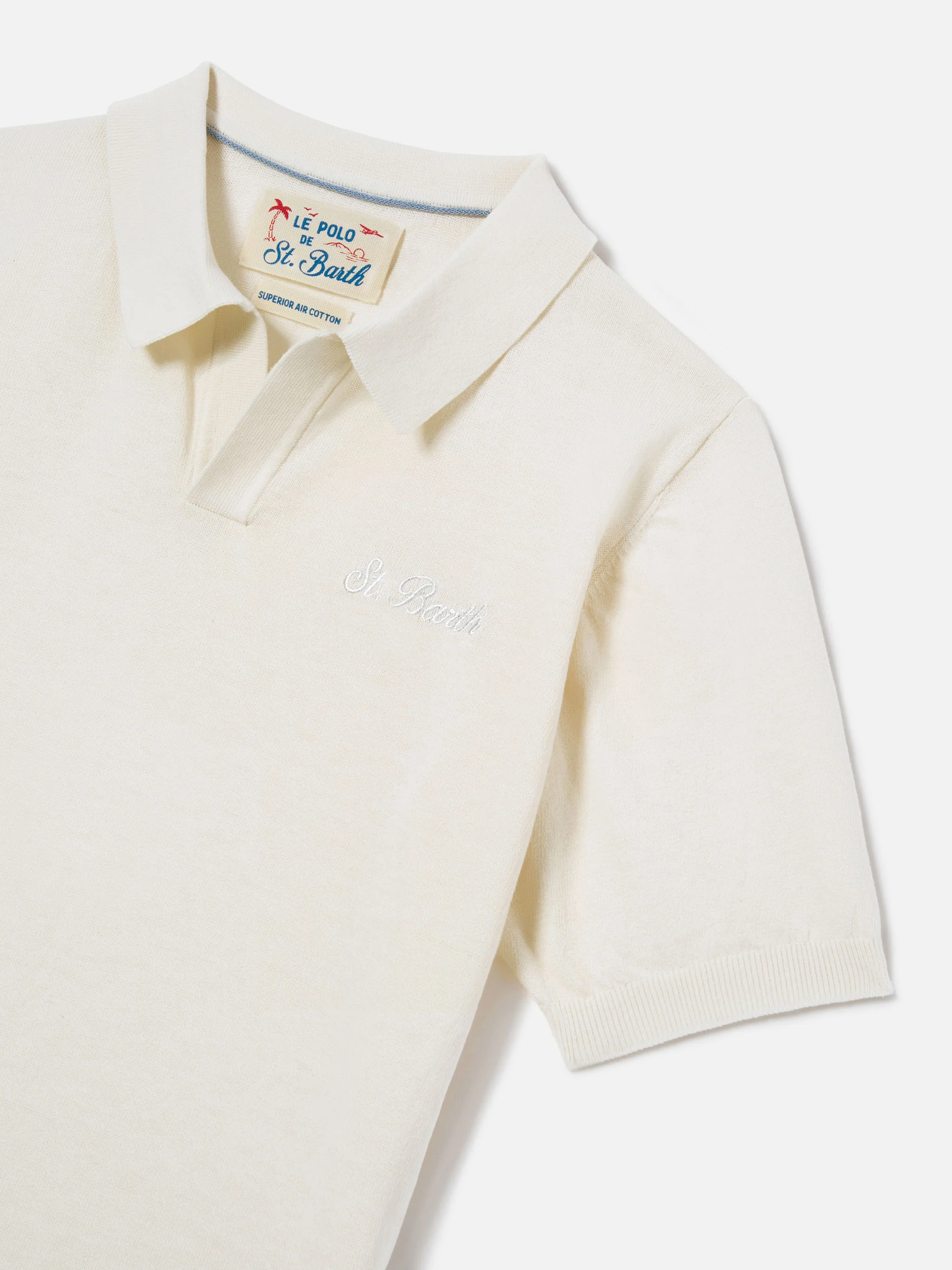 Cream Sloan Jr polo - Image 3