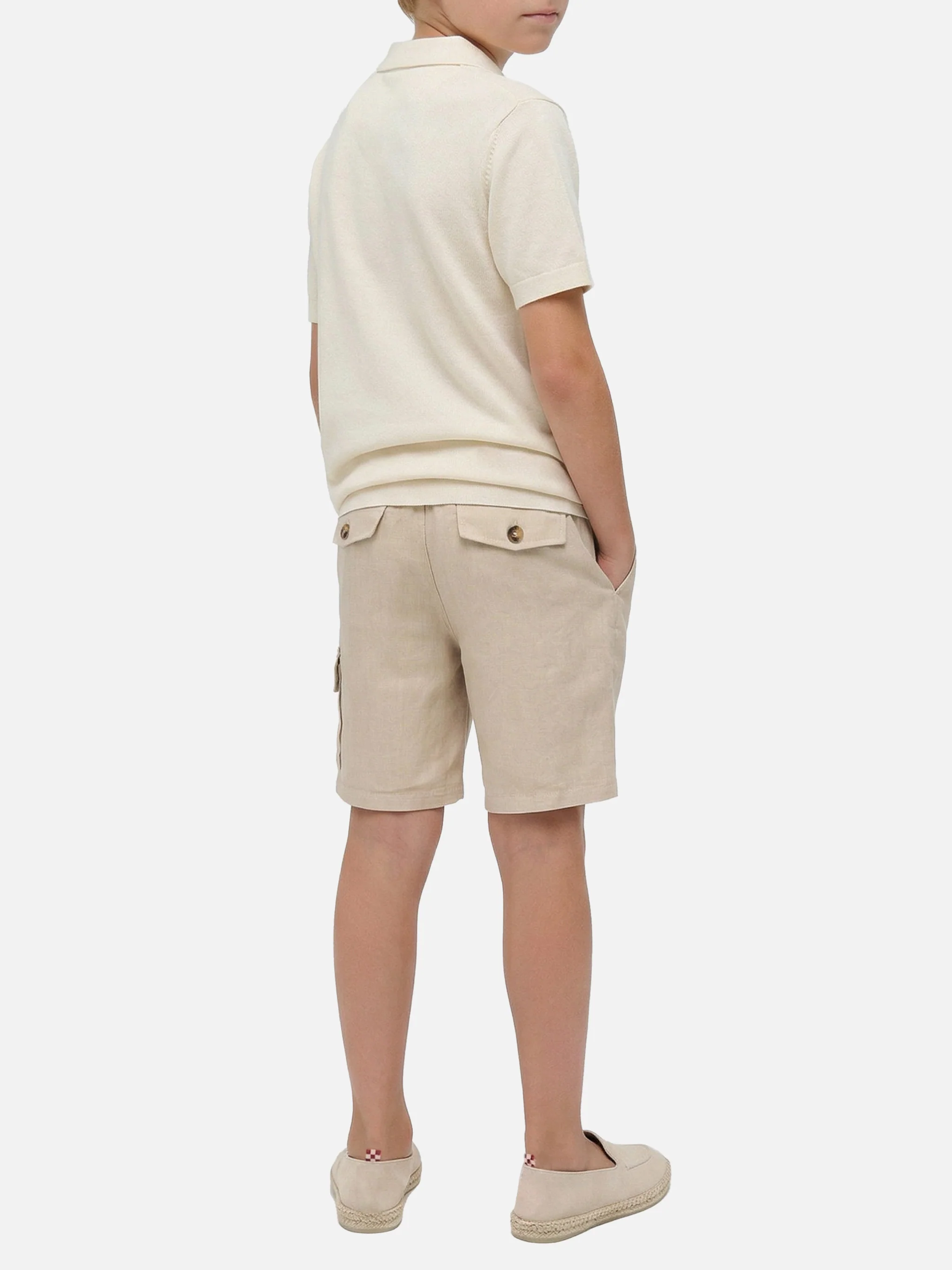 Cream Sloan Jr polo - Image 4