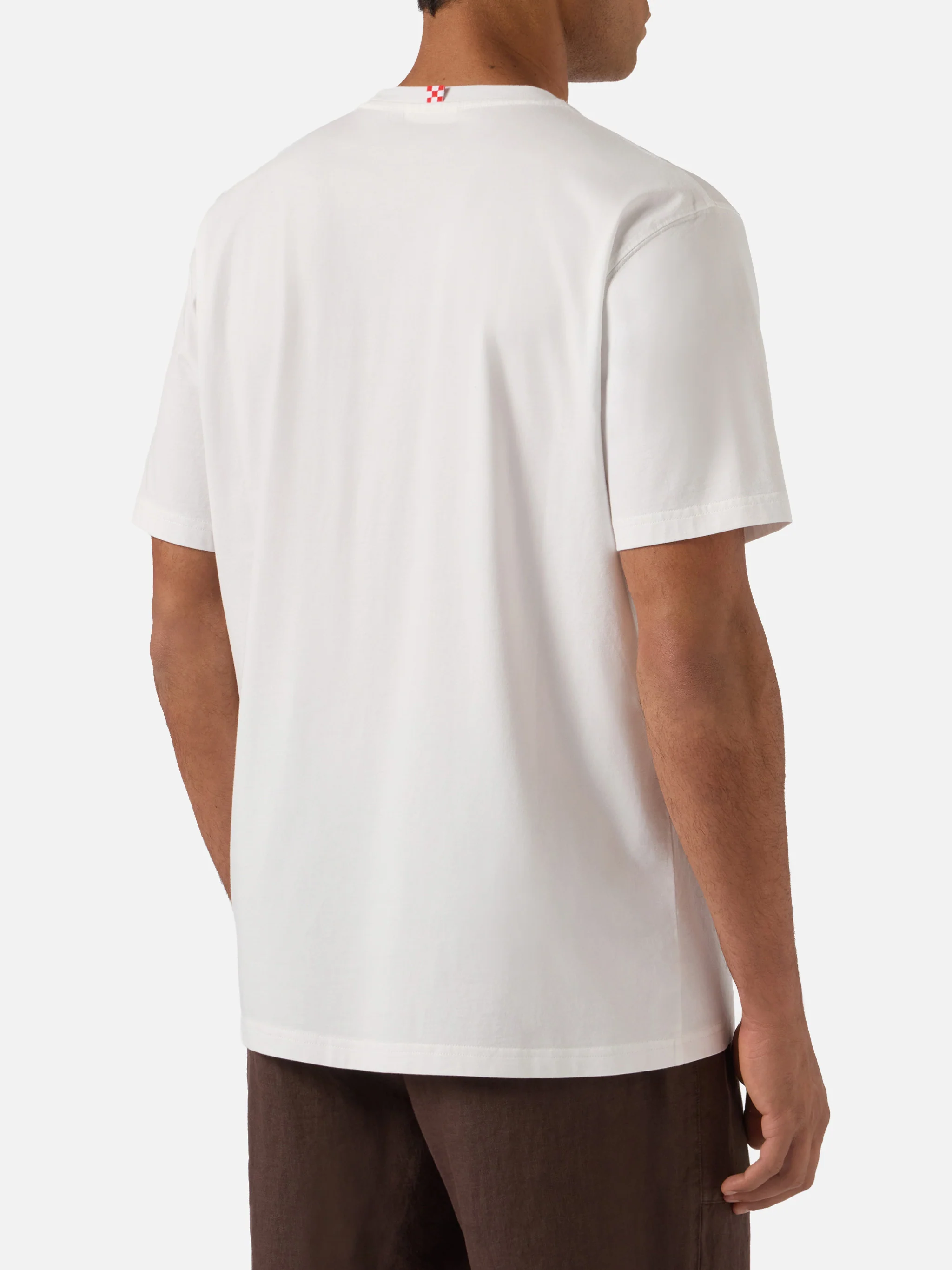 White Austin t-shirt with watch and Coke Is Too Expensive embroidery - Image 4