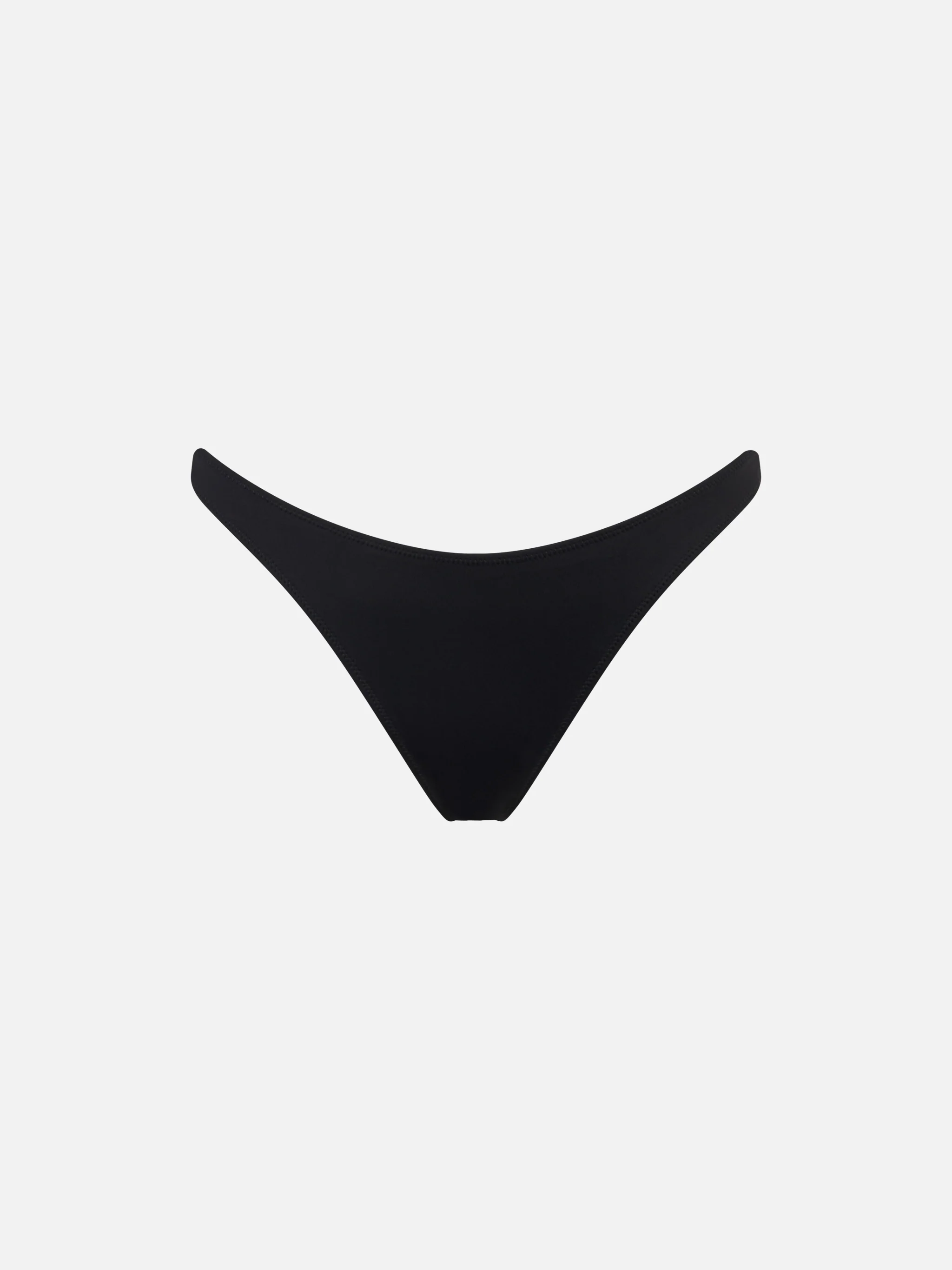 Naomi black cheeky swim briefs
