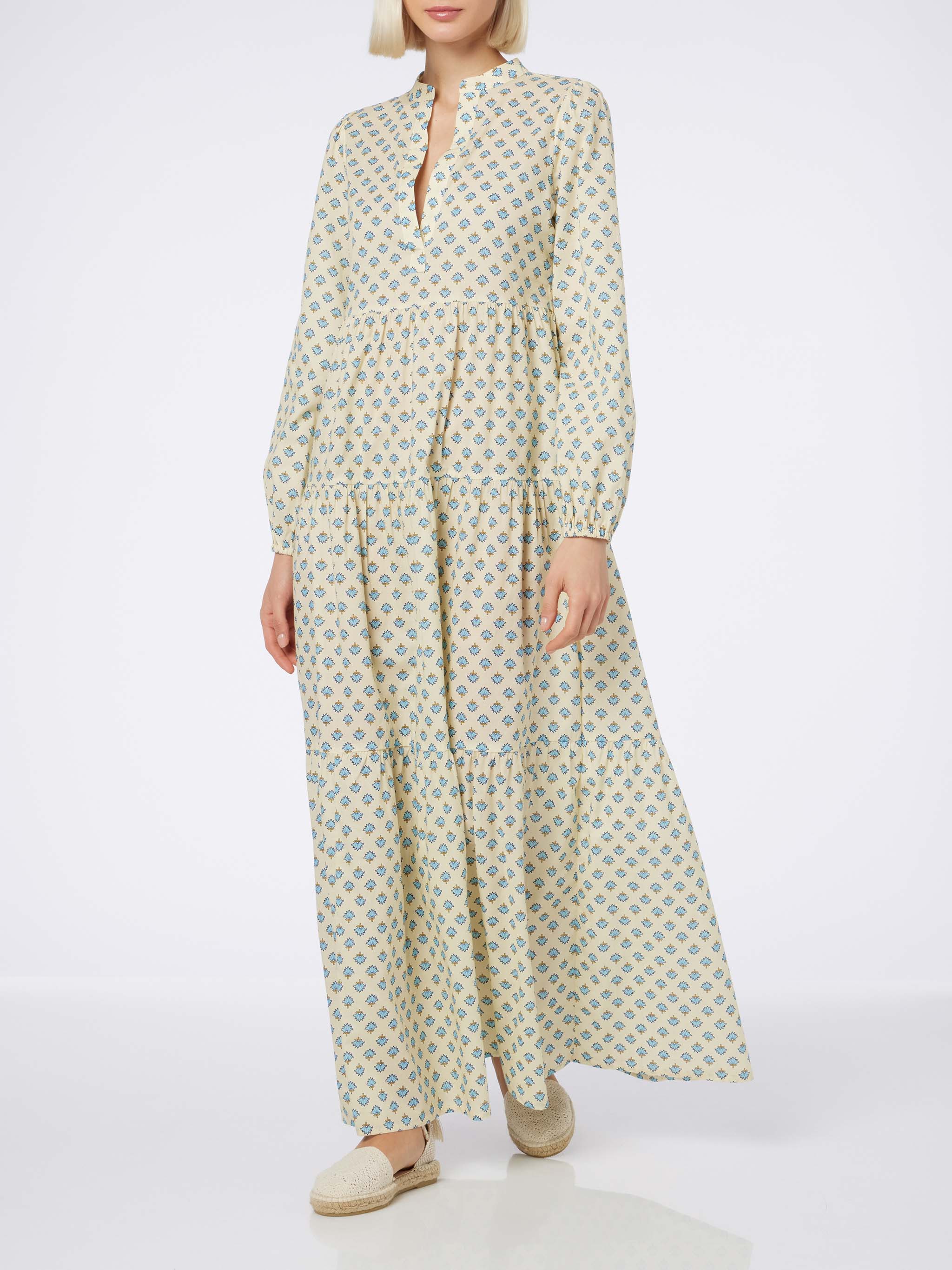 Nadja floral cotton voile maxi dress
