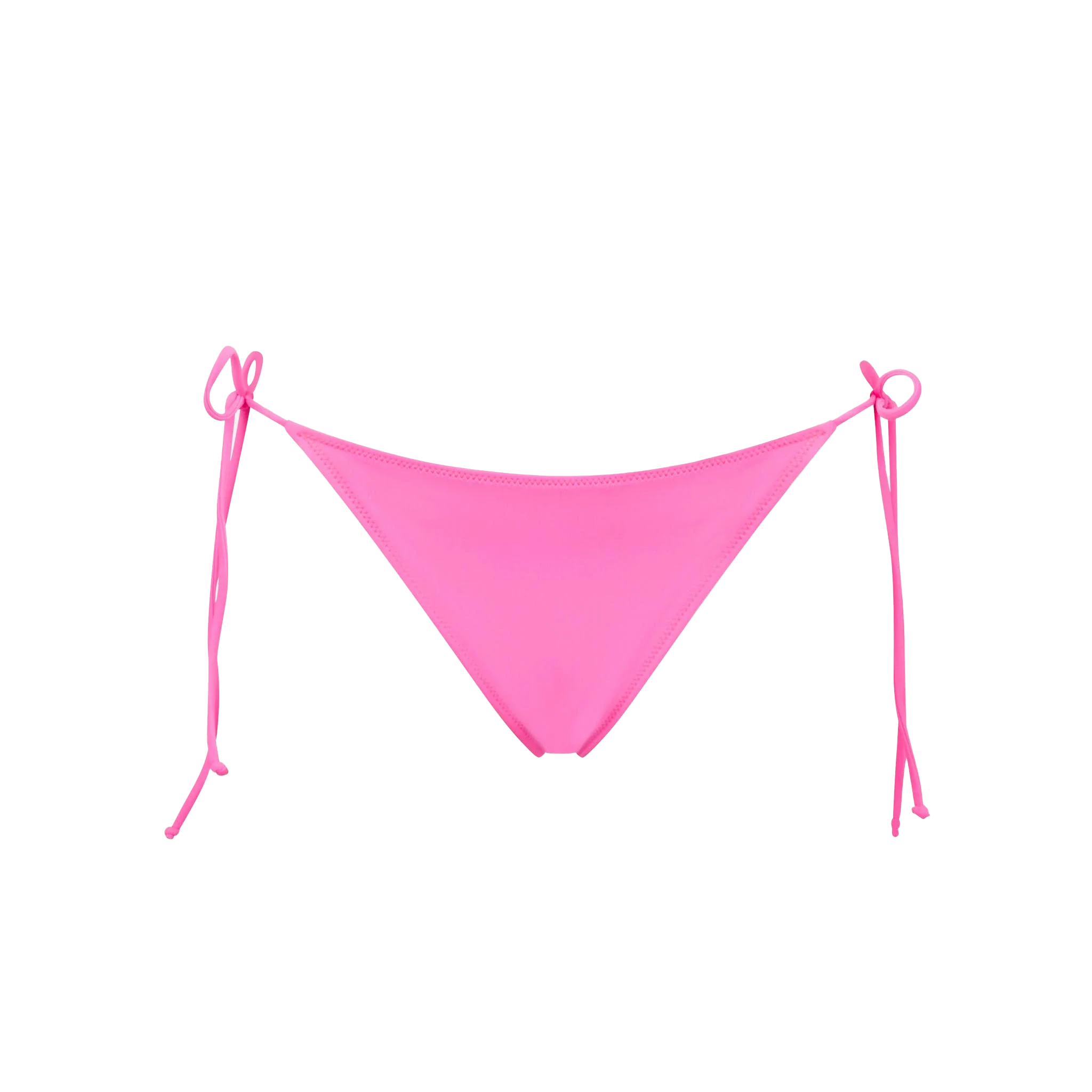 Marielle fluo fuchsia solid color swim briefs