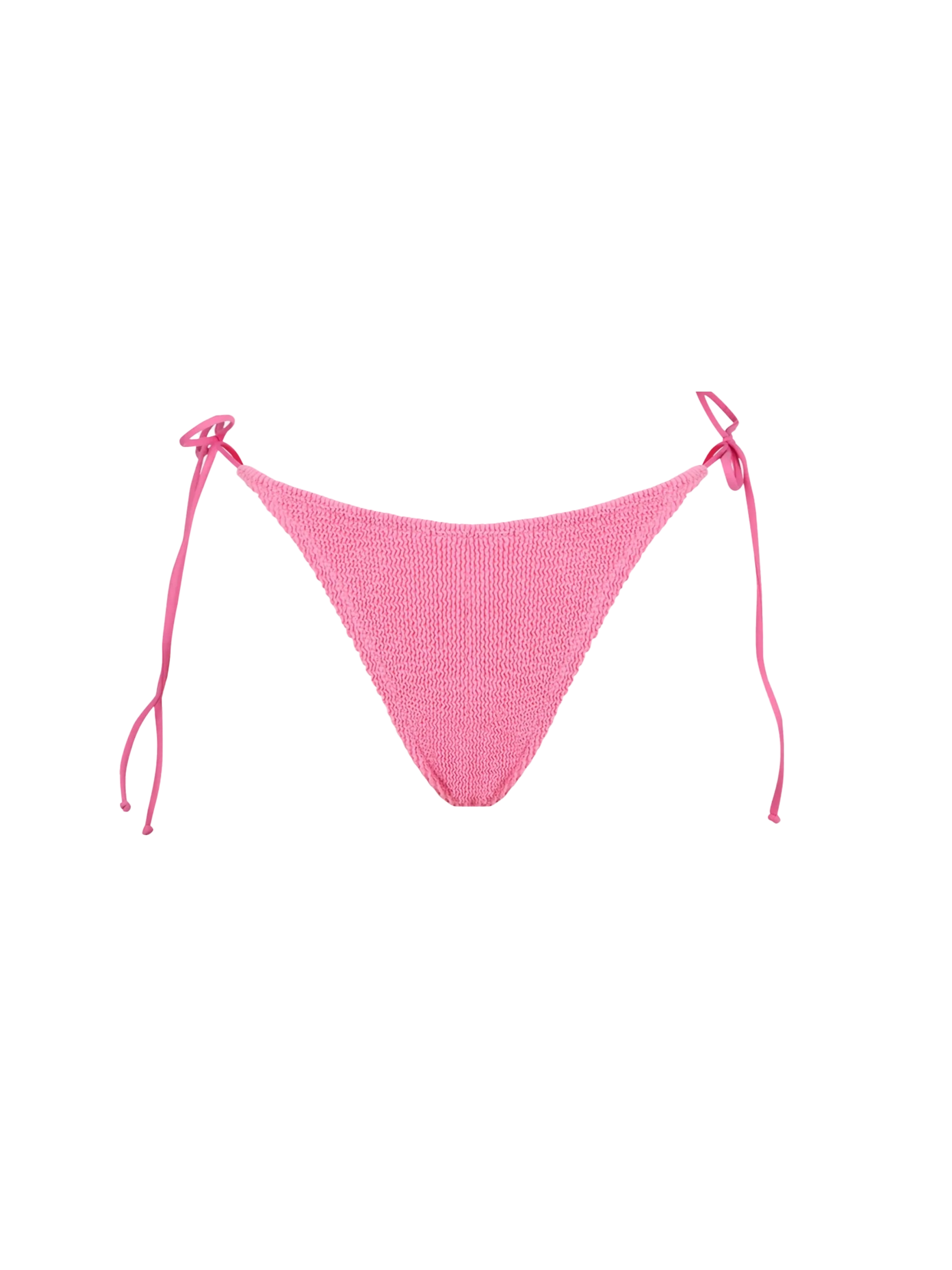 Norah pink crinkle bikini briefs