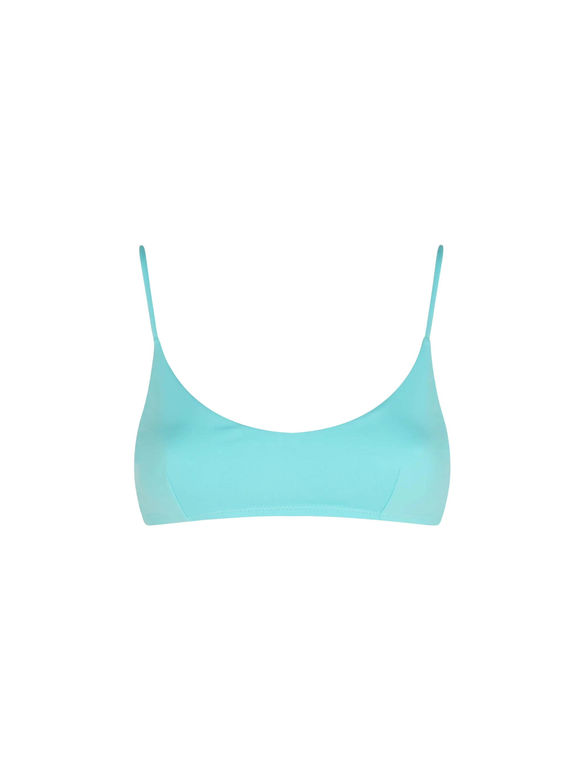 Water green Judy bralette bikini top