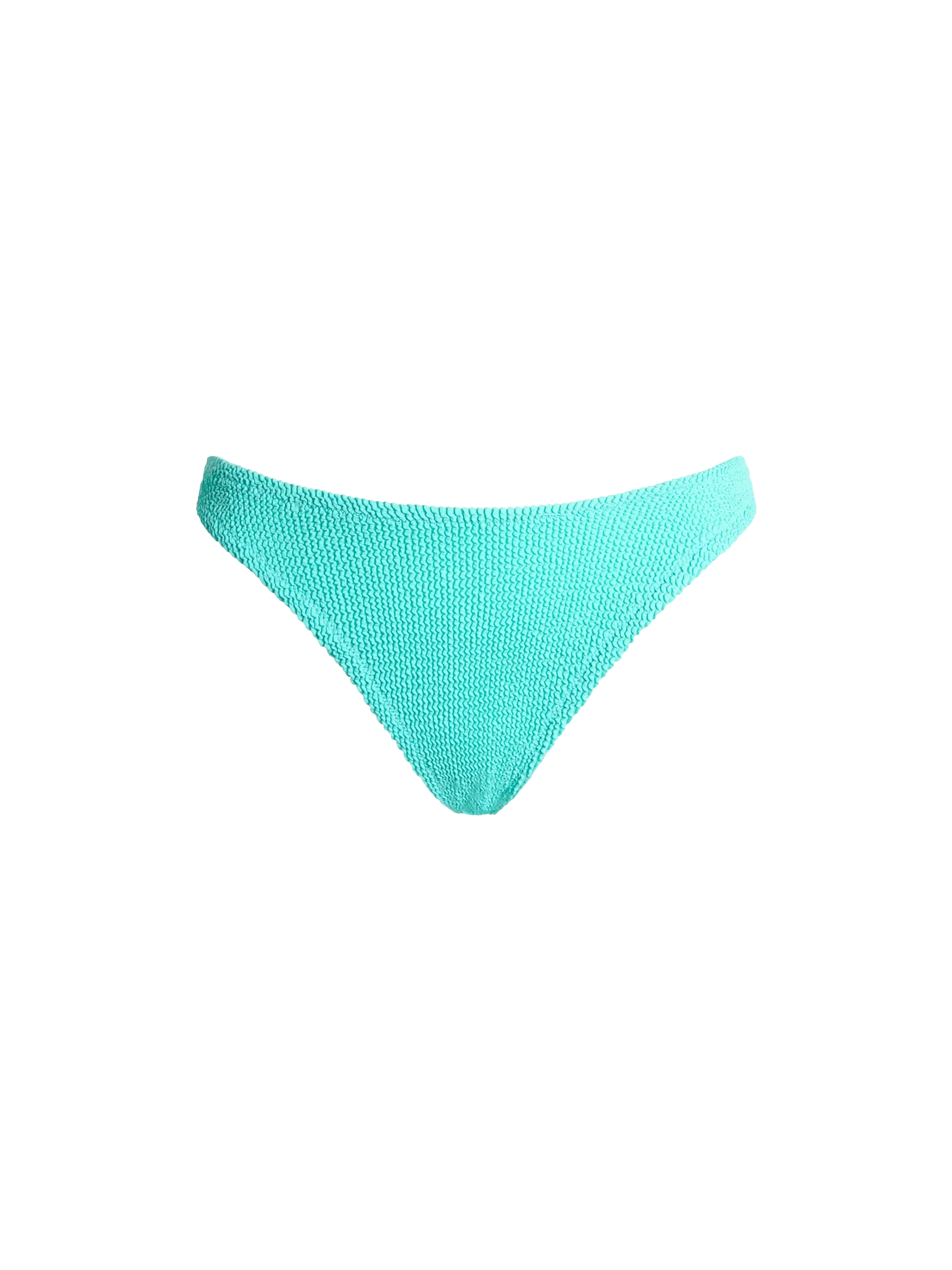 Elise water green crinkle swim briefs